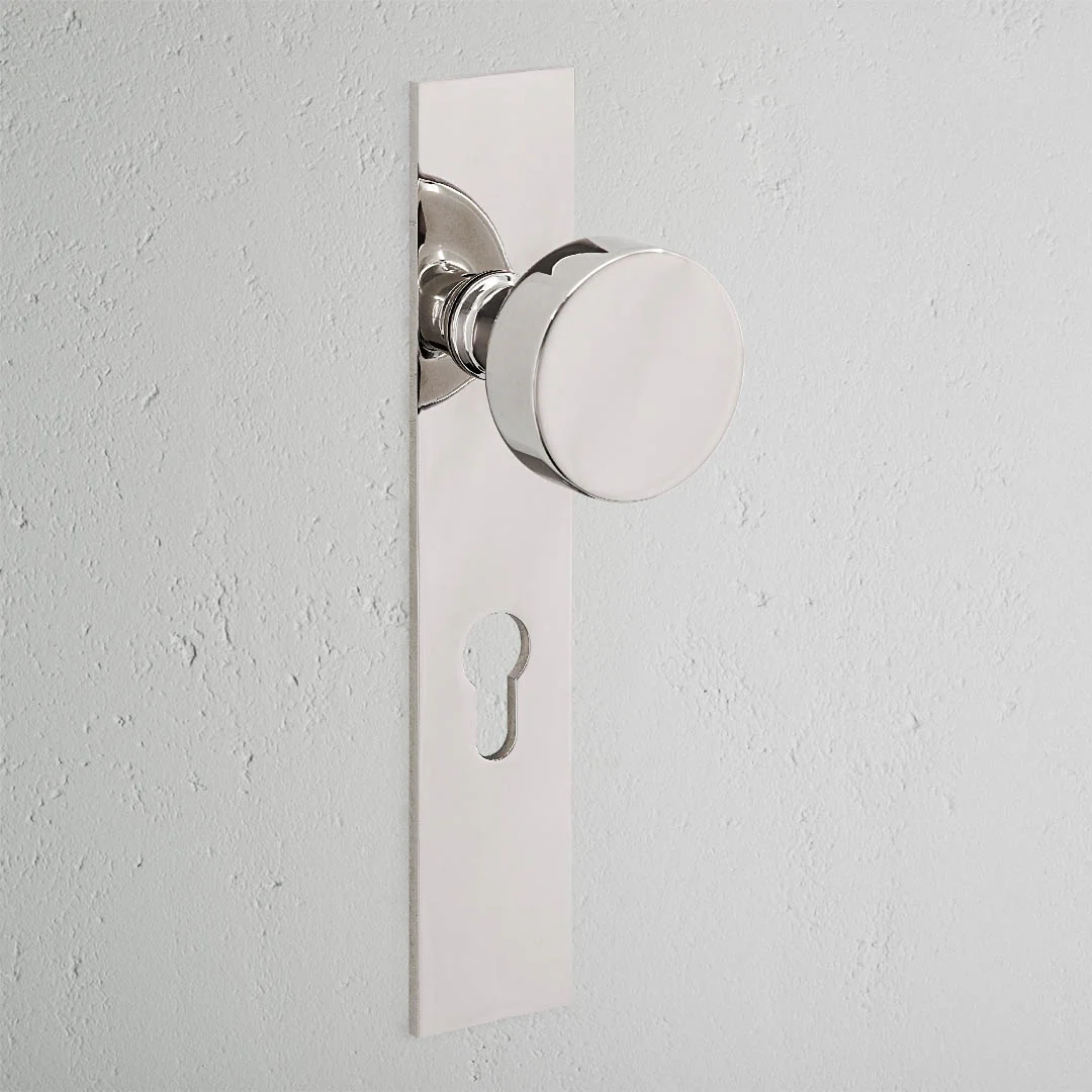 Polished nickel hardware